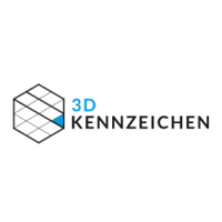 3D Kennzeichen DE